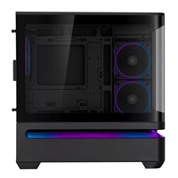 BAZAR ASUS Case AP202 PRIME CASE, mATX, Průhledná bočnice, 3x 120mm ARGB Fan, černá (POŠKOZENÝ OBAL)