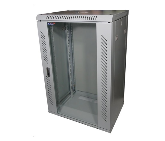 BAZAR - LEXI-Net 19" nástěnný rozvaděč 18U - poškozený obal, malá promáčklina