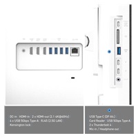 MSI PC AiO Modern AM273QP AI 1UM-429XEU, Ultra 7 155H, 27" WQHD, Anti-Glare, 16GB, 512GB SSD, N/A, No OS, White