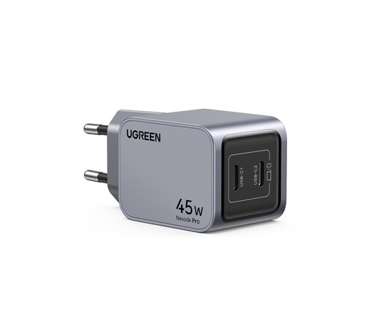 UGREEN síťová rychlonabíječka Nexode Pro 45W 2-Port USB-C