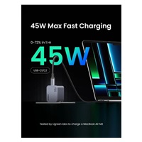 UGREEN síťová rychlonabíječka Nexode Pro 45W 2-Port USB-C