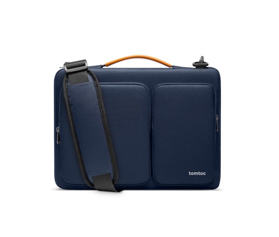 tomtoc Messenger – 16'' MacBook Pro 2019/ 15,3'' MacBook Air, tmavěmodrá