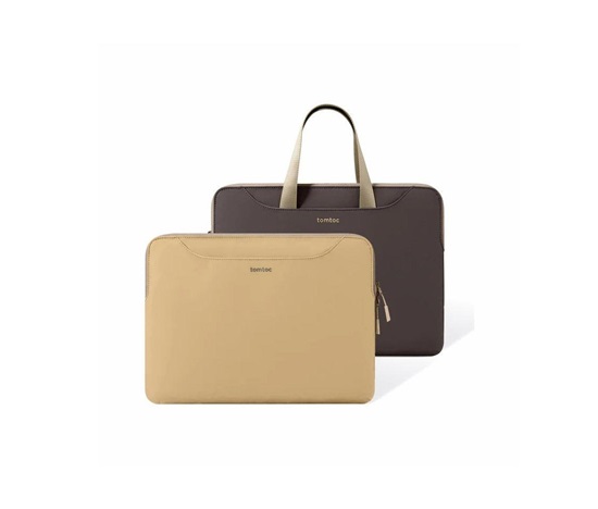 tomtoc Light-A21 Dual-color Slim Laptop Handbag, 13,5 Inch - Cookie