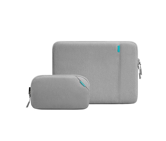 tomtoc Sleeve Kit - 13" MacBook Pro / Air, tmavě šedá