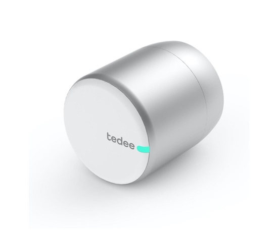 tedee PRO – chytrý zámek, stříbrný