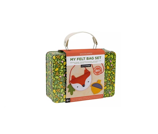 Petit Collage Kreativní kufřík Kabelka liška