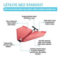 PowerUp Letadlo 2.0: elektrická vlaštovka červená