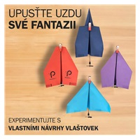 PowerUp Letadlo 2.0: elektrická vlaštovka modrá
