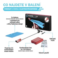 PowerUp Letadlo 2.0: elektrická vlaštovka modrá