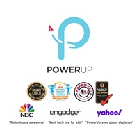 PowerUp Letadlo 2.0: elektrická vlaštovka modrá