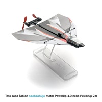PowerUp Sada šablon a stojánku pro Airframe 2.0/4.0