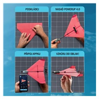 PowerUp Letadlo 4.0: chytrá RC vlaštovka na dálkové ovládání