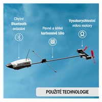 PowerUp Letadlo 4.0: chytrá RC vlaštovka na dálkové ovládání