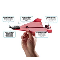 PowerUp Letadlo 4.0: chytrá RC vlaštovka na dálkové ovládání