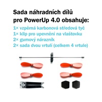 PowerUp Sada náhradních dílů Spare Parts pro letadlo 4.0