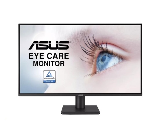ASUS LCD 27" VA27AQ Eye Care Monitor, 2560x1440, Flat, 75Hz, 1ms, Frameless, 99% sRGB, HDMI, DP, VESA