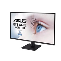 ASUS LCD 27" VA27AQ Eye Care Monitor, 2560x1440, Flat, 75Hz, 1ms, Frameless, 99% sRGB, HDMI, DP, VESA