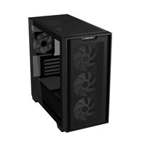 BAZAR ASUS case A21 PLUS, Mini Tower, průhledná bočnice, 4x 120mm ARGB Fan, černá (POŠKOZENÝ OBAL)