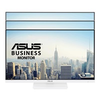 ASUS LCD 27" VA279QGS-W, FHD, 350nits, 120Hz, 1ms, Height adj., Audio, Repro, Vesa, HDMI, DP, VGA, USB, White