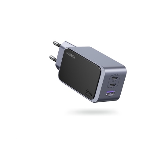 UGREEN síťová rychlonabíječka Nexode S 65W 3-Port 2xUSB-C,1xUSB-A