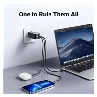 UGREEN síťová rychlonabíječka Nexode S 65W 3-Port 2xUSB-C,1xUSB-A