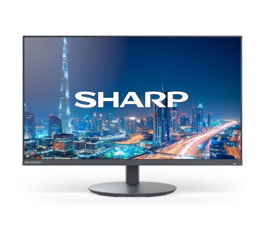 SHARP MT 24" E244FL, VA TFT, 1920x1080, 250nit, 1000:1, 6 ms, DP, HDMI, USB-C, LAN, USB, Repro, Pivot, černý