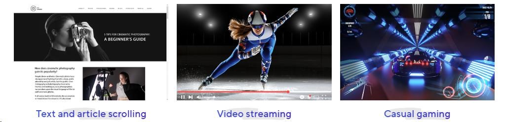 Obr. Plynulý zážitek ze sledování díky technologii SmoothMotion s frekvencí 120 Hz 1804018c