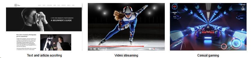 Obr. Plynulý zážitek ze sledování díky technologii SmoothMotion s frekvencí 120 Hz 1804019d