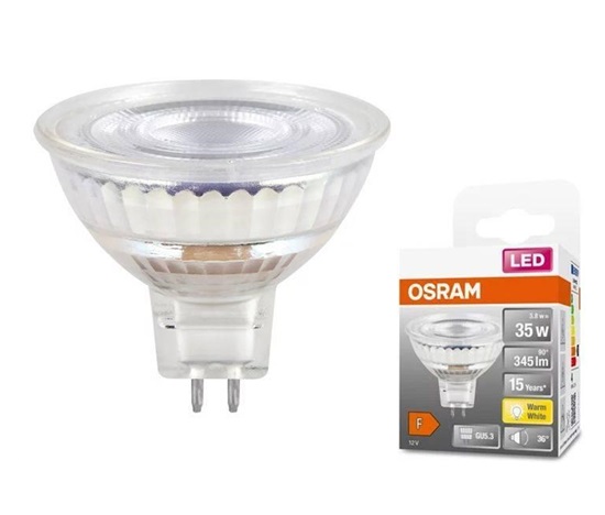 OSRAM LED STAR GU5,3  3,8W/827 12V MR16 35W teplá