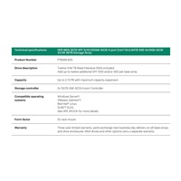 HPE MSA 2070 SFF 2x10/25GbE iSCSI Array