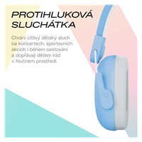 LAMAX KidMuffs1 Blue - ochranná dětská sluchátka