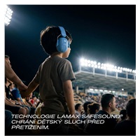 LAMAX KidMuffs1 Blue - ochranná dětská sluchátka