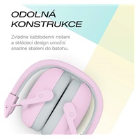 LAMAX KidMuffs1 Pink - ochranná dětská sluchátka
