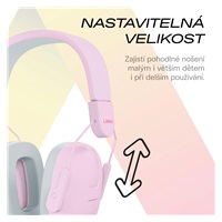 LAMAX KidMuffs1 Pink - ochranná dětská sluchátka