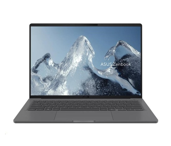 ASUS NTB Zenbook 14 (UX3407QA-OLED609W), Snap X X1 26 100, 14" 1920 x 1200, 16GB, 512GB SSD, Adreno, W11 Home, Gray