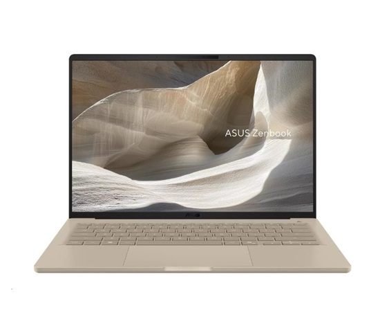 ASUS NTB Zenbook 14 (UX3407NA-OLED198X), Snap X2E88100, 14" 1920 x 1200, 32GB, 1TB SSD, Adreno, W11 Pro, Beige