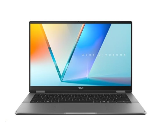 ASUS NTB Vivobook 14 Flip (TP3407SA-OLED548WZ), Ultra 5 226V, 14" 1920 x 1200, 16GB, 512GB SSD, IntelArc, W11 Home, Gray