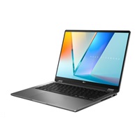 ASUS NTB Vivobook 14 Flip (TP3407SA-OLED548WZ), Ultra 5 226V, 14" 1920 x 1200, 16GB, 512GB SSD, IntelArc, W11 Home, Gray