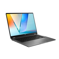ASUS NTB Vivobook 14 Flip (TP3407SA-OLED548WZ), Ultra 5 226V, 14" 1920 x 1200, 16GB, 512GB SSD, IntelArc, W11 Home, Gray