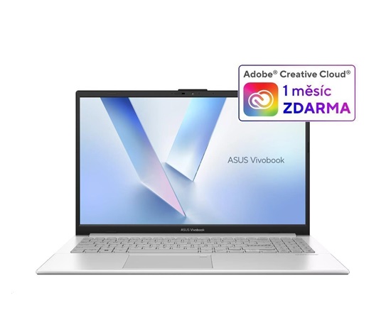 ASUS NTB Vivobook Go 15 (E1504FA-BQ5409W), R3 30, 15.6" FHD, 8GB, 256GB SSD, Radeon, W11 Home, Cool Silver