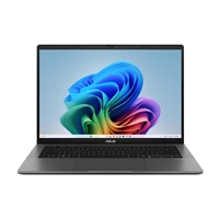 ASUS NTB Vivobook S14 (M3407GA-OLED016WZ), AI 7 445, 14" WUXGA, 32GB, 512GB SSD, Radeon, W11 Home, Matte Gray