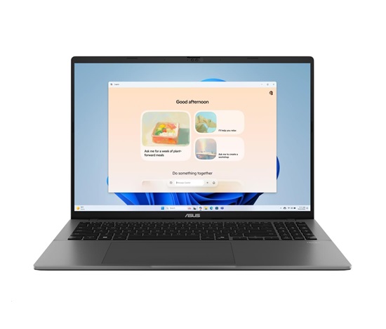 ASUS NTB Vivobook S16 (S3607AA-OLED047WZ), Ultra 5 325, 16" 1920 x 1200, 32GB, 512GB SSD, Intel Graphics, W11 Pro, Gray