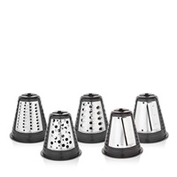 BAZAR - WMF KITCHENminis Salad-to-go struhadlo, 150 W, nerezová ocel, krájecí nástavce - Poškozený obal (Komplet)