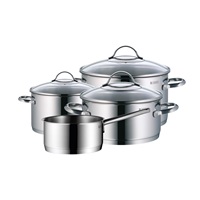 BAZAR - WMF sada hrnců Provence Plus, 4 kusy, nerezová ocel - Poškozený obal (Komplet)