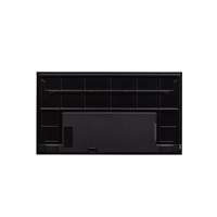 LG 75" signage 75UL3Q UHD Signage, 350nit, 16/7, 1% haze, webOS 6.0, Landscape and Portrait, 59mm, even bezel