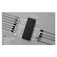 BAZAR - i-tec Thunderbolt4 3x Display Docking Station, Power Delivery 96W / rozbaleno