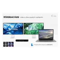 BAZAR - i-tec Thunderbolt4 3x Display Docking Station, Power Delivery 96W / rozbaleno