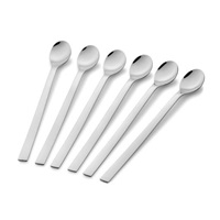 WMF Sada lžiček na long drink nápoje, 6 ks, nerezová ocel