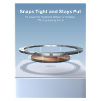 UGREEN magnetická bezdrátová nabíječka 2v1 MagFlow Qi2.2, 25W