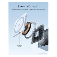 UGREEN magnetická bezdrátová nabíječka 2v1 MagFlow Qi2.2, 25W